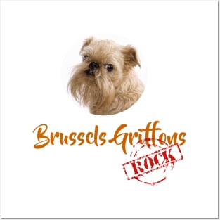 Brussels Griffons Rock! Posters and Art